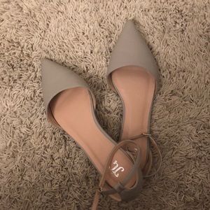 Grey flats